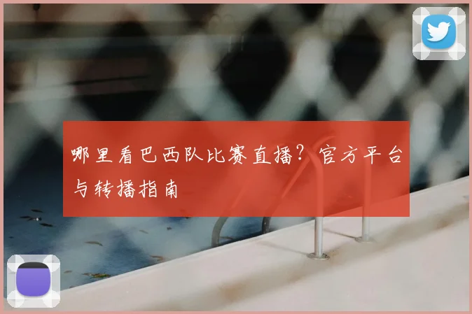 哪里看巴西队比赛直播？官方平台与转播指南