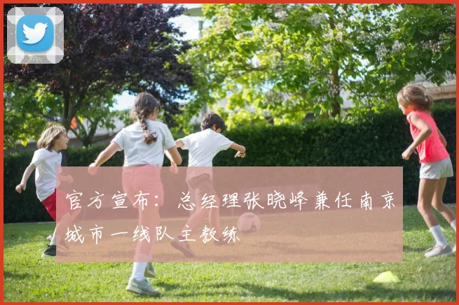 官方宣布：总经理张晓峰兼任南京城市一线队主教练
